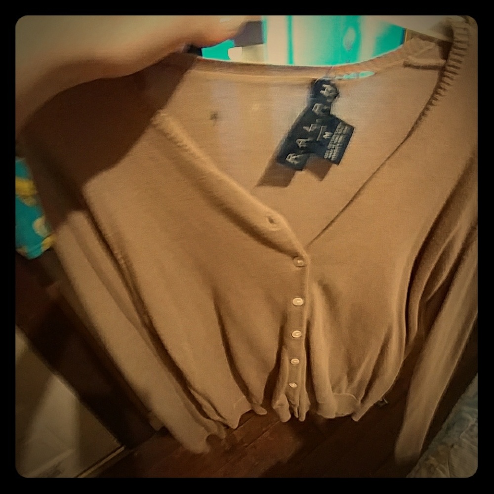 A vintage style Brown tone wt 8 buttoned places if